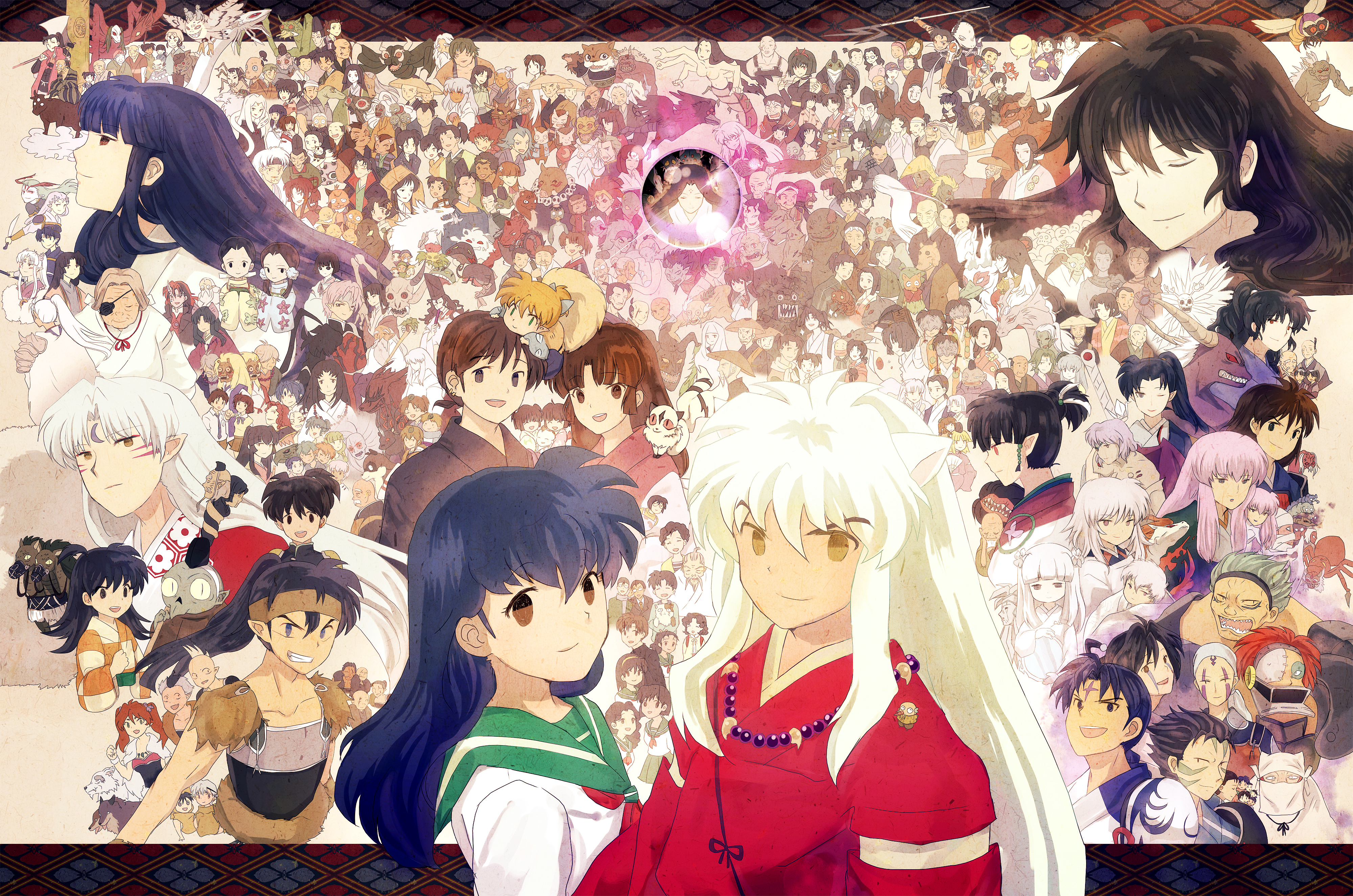 InuYasha Backgrounds, Compatible - PC, Mobile, Gadgets| 4000x2649 px