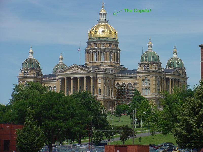 HD Quality Wallpaper | Collection: Man Made, 800x600 Iowa State Capitol