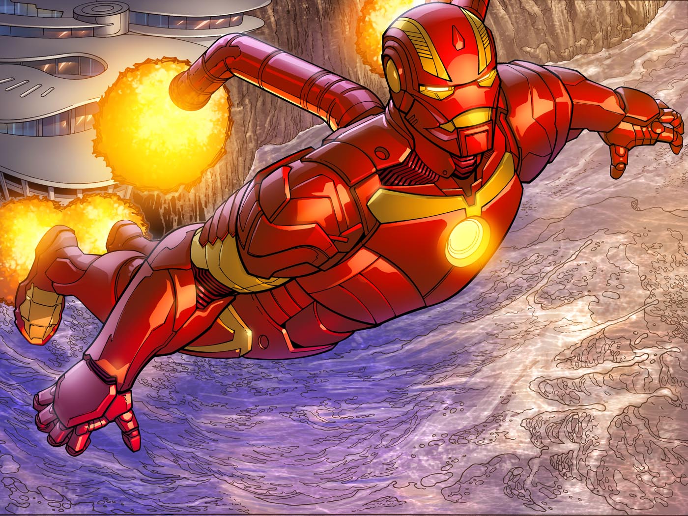 Iron Man: Fatal Frontier HD wallpapers, Desktop wallpaper - most viewed