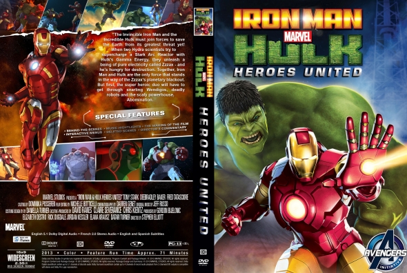 High Resolution Wallpaper | Iron Man & Hulk: Heroes United 590x396 px
