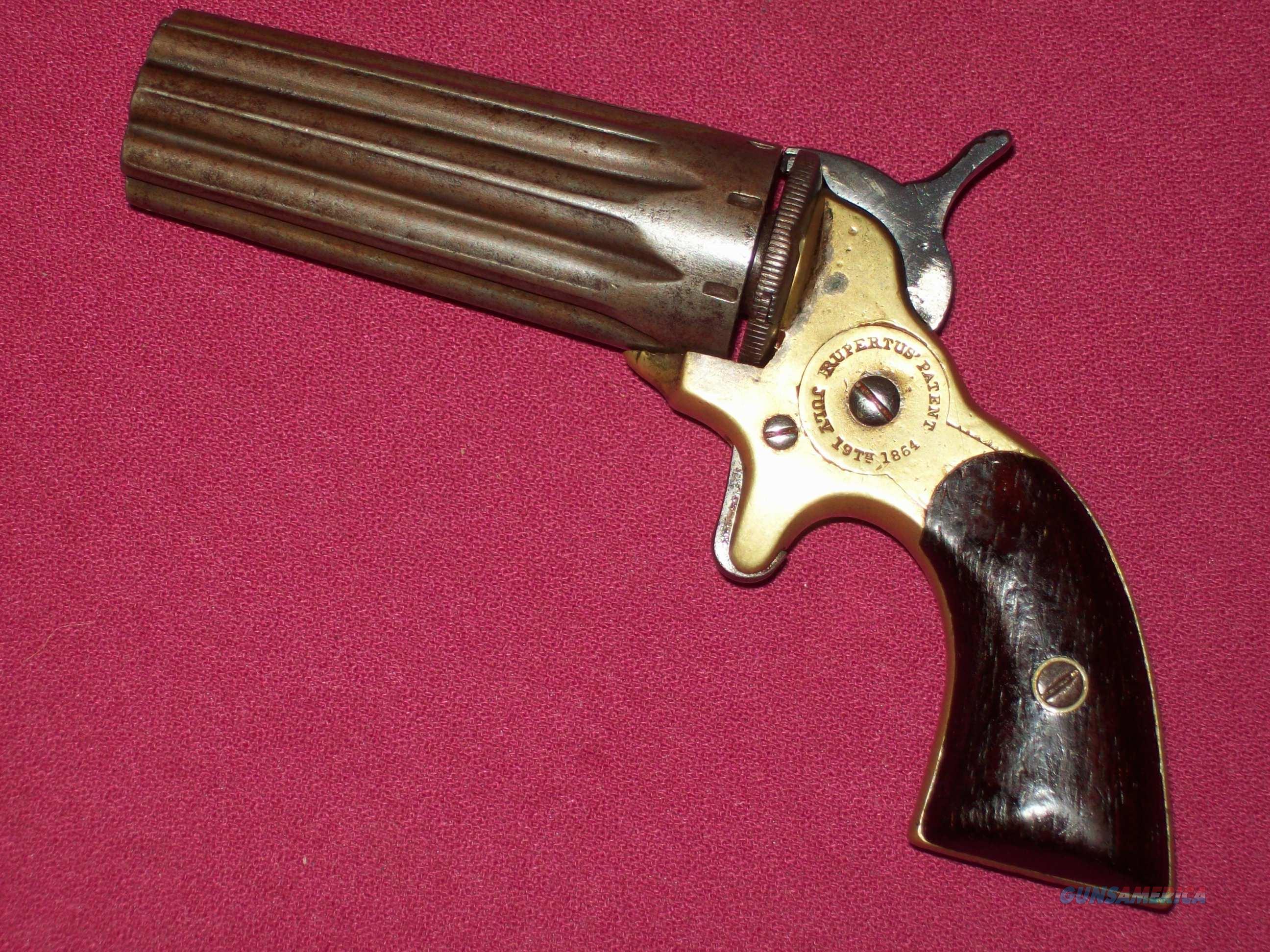 Jacob Rupertus Pepperbox Pistol Pics, Weapons Collection