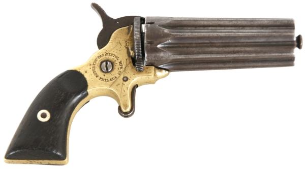 HD Quality Wallpaper | Collection: Weapons, 600x333 Jacob Rupertus Pepperbox Pistol