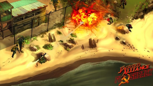 HD Quality Wallpaper | Collection: Video Game, 638x358 Jagged Alliance Flashback