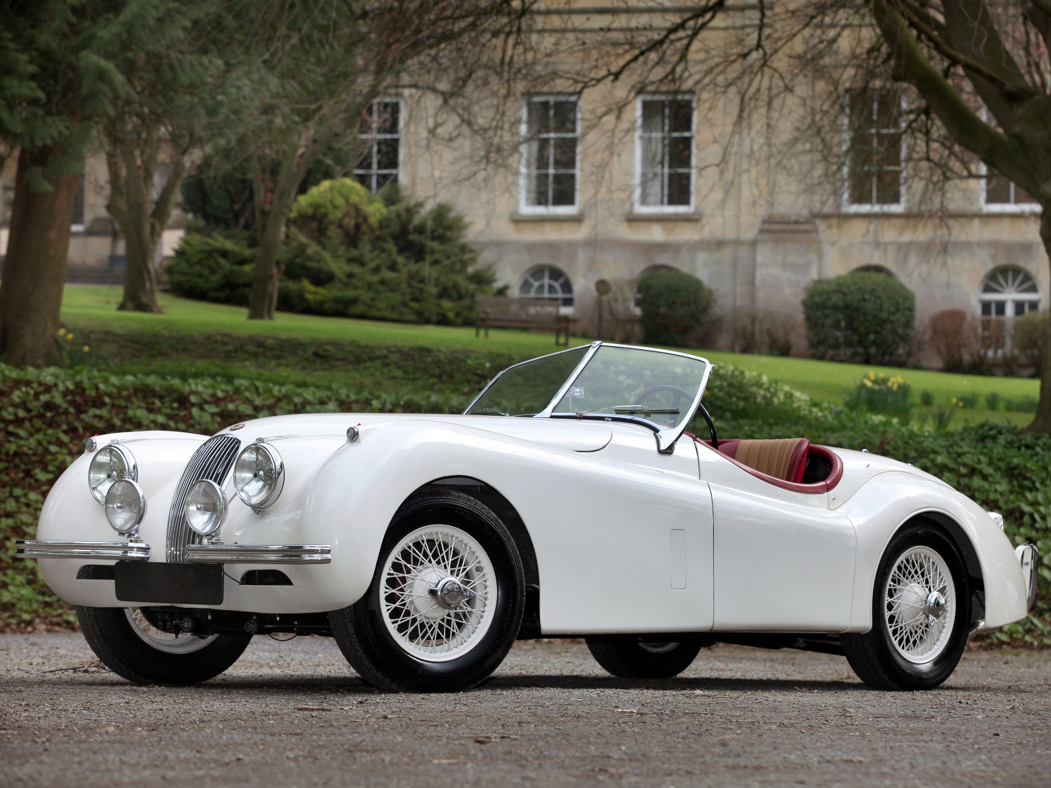 Jaguar Xk120 Backgrounds on Wallpapers Vista