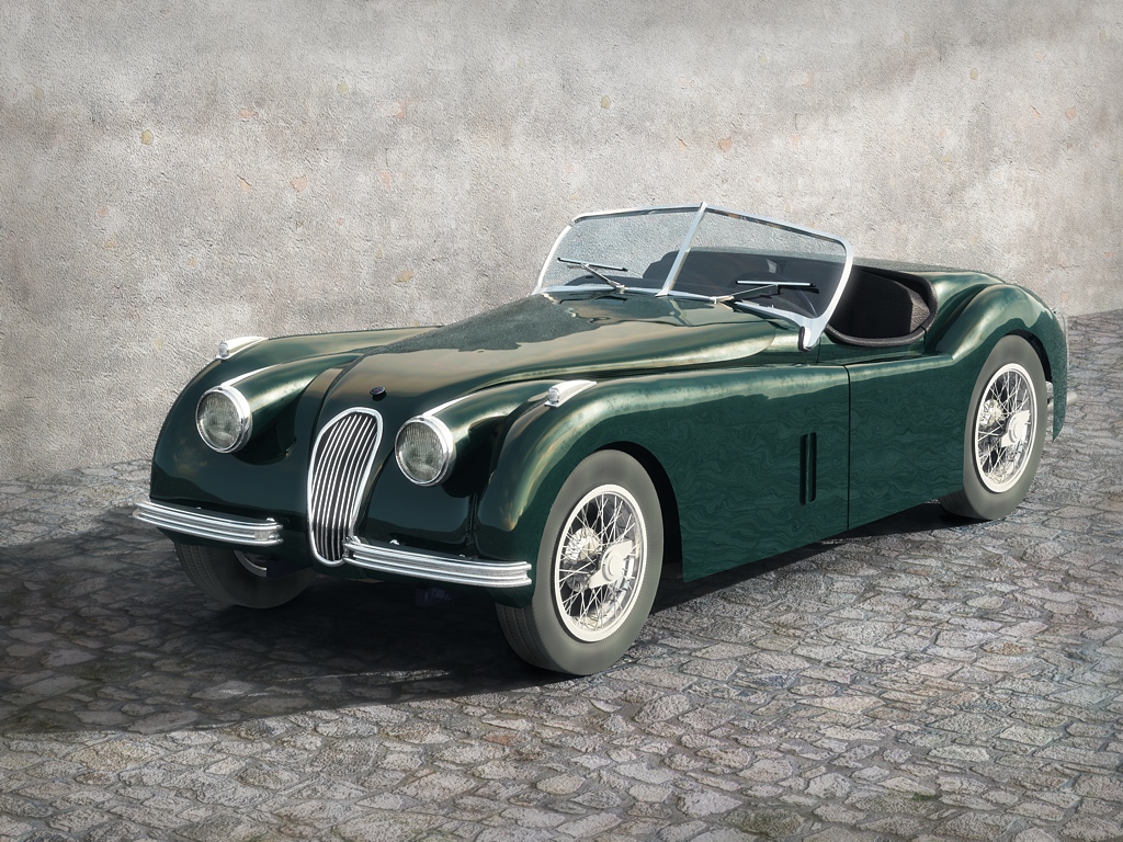 1024x768 > Jaguar Xk120 Wallpapers