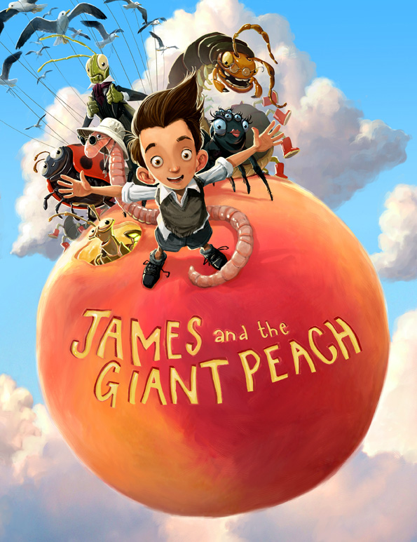 High Resolution Wallpaper | James And The Giant Peach 595x773 px