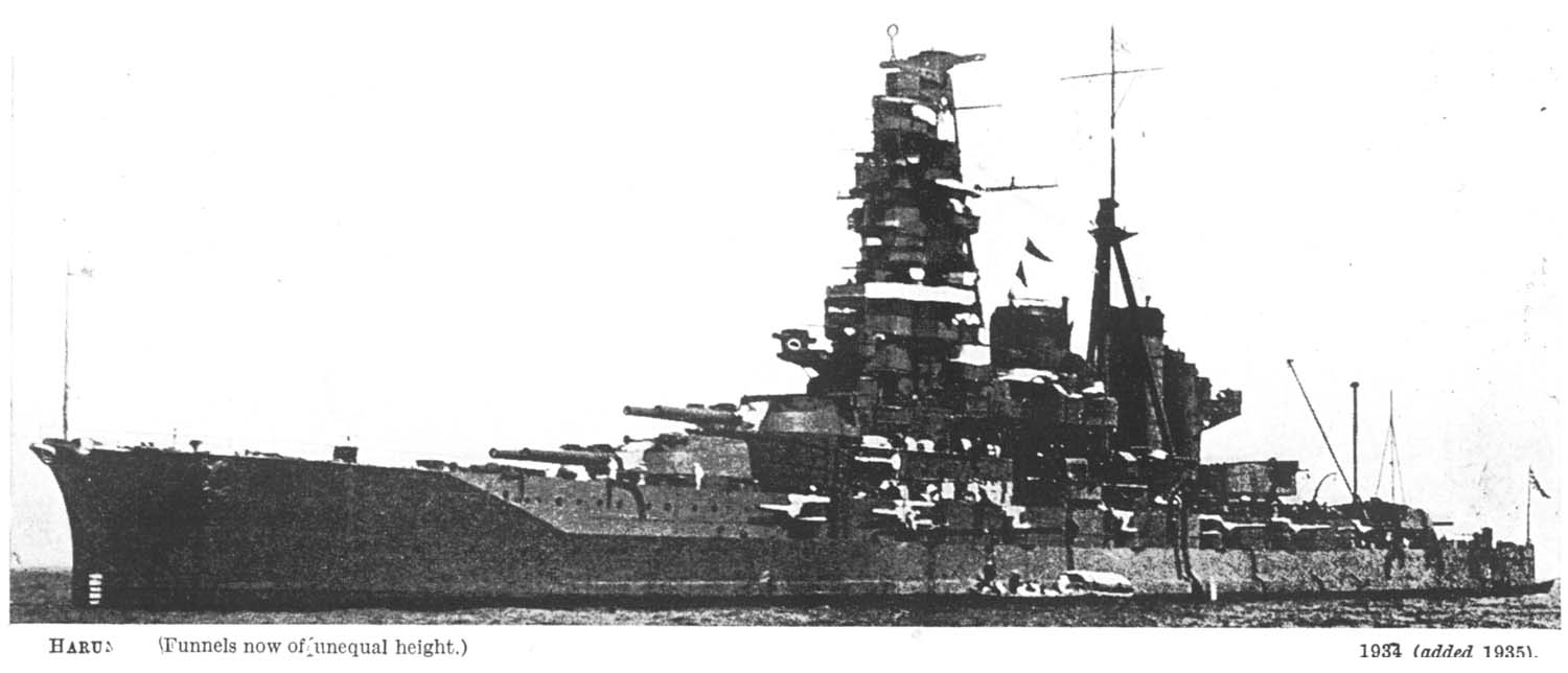 Japanese Battleship Haruna #1