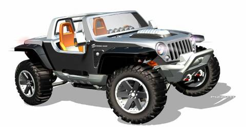 Nice Images Collection: Jeep Hurricane Desktop Wallpapers