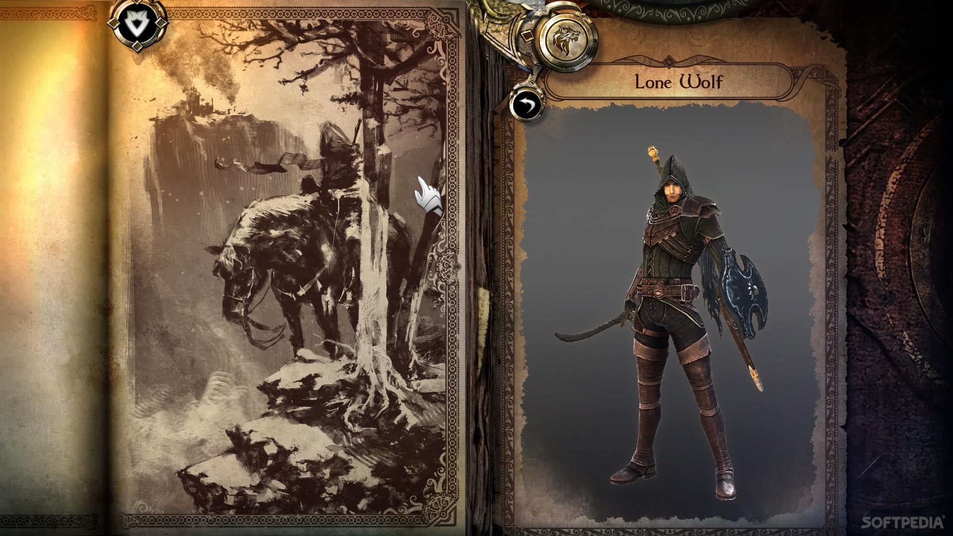Joe Dever's Lone Wolf HD Remastered Backgrounds, Compatible - PC, Mobile, Gadgets| 1920x1080 px