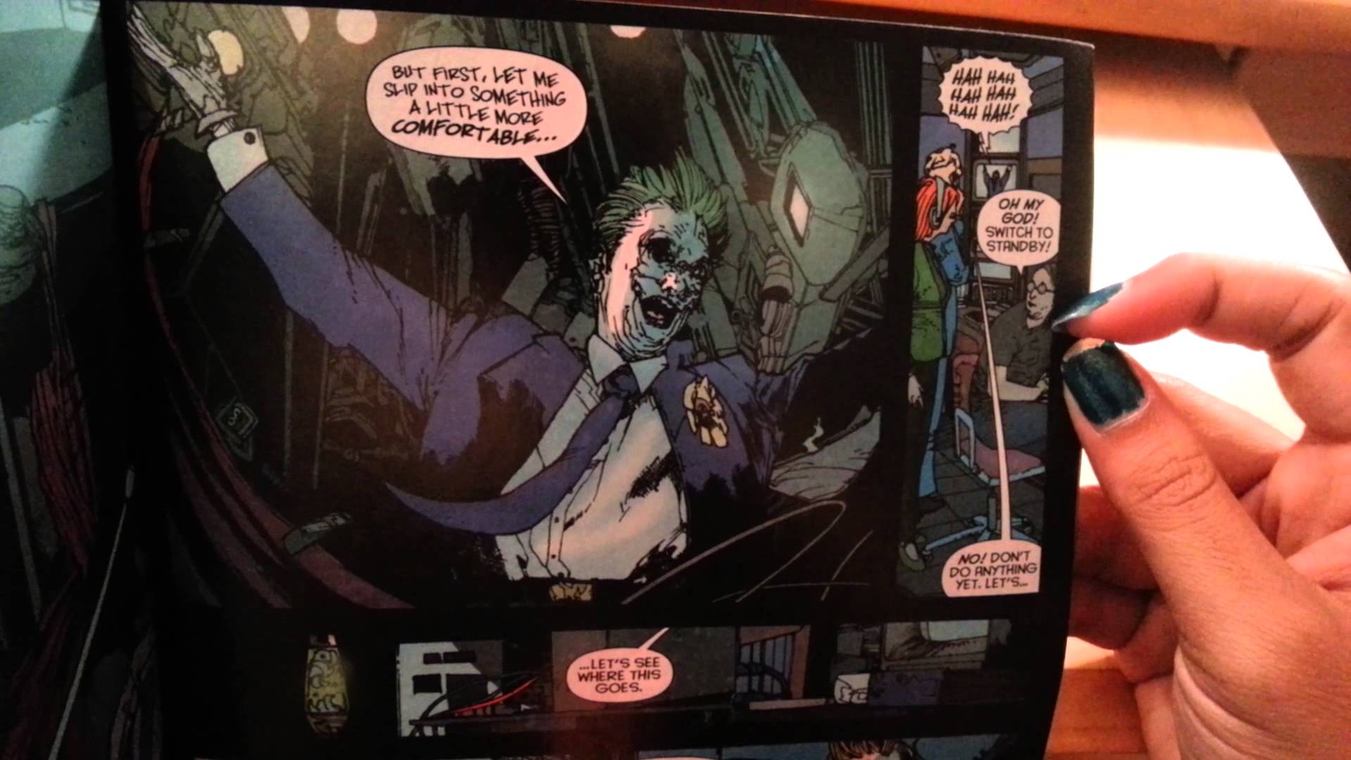 Nice Images Collection: Joker's Asylum Desktop Wallpapers