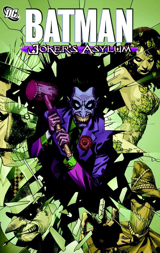 Nice wallpapers Joker's Asylum 634x1000px