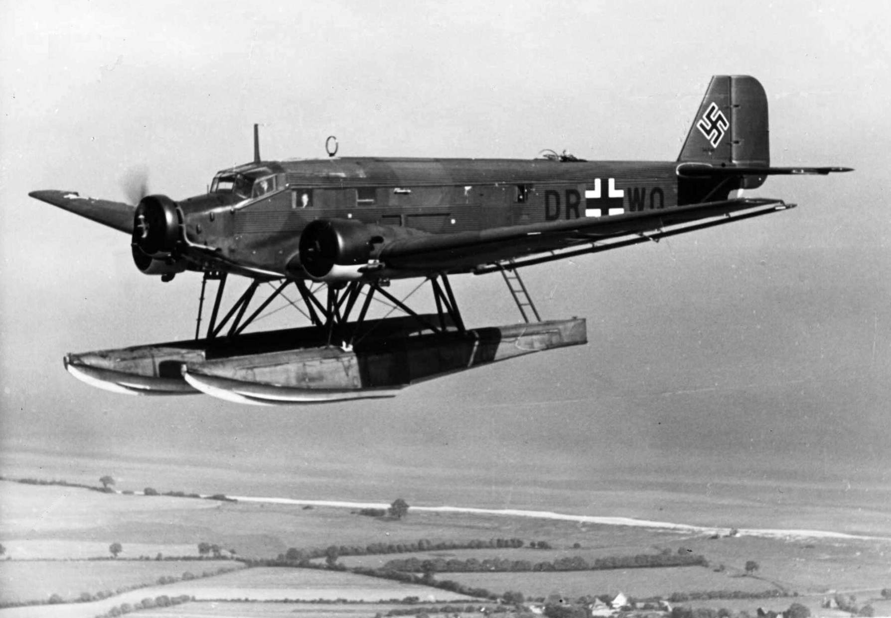HD Quality Wallpaper | Collection: Military, 1788x1242 Junkers Ju 52
