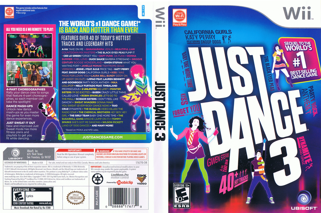 Just Dance 3 Pics, Video Game Collection