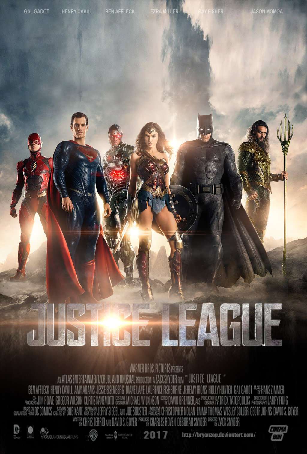 Nice wallpapers Justice League (2017) 1024x1515px