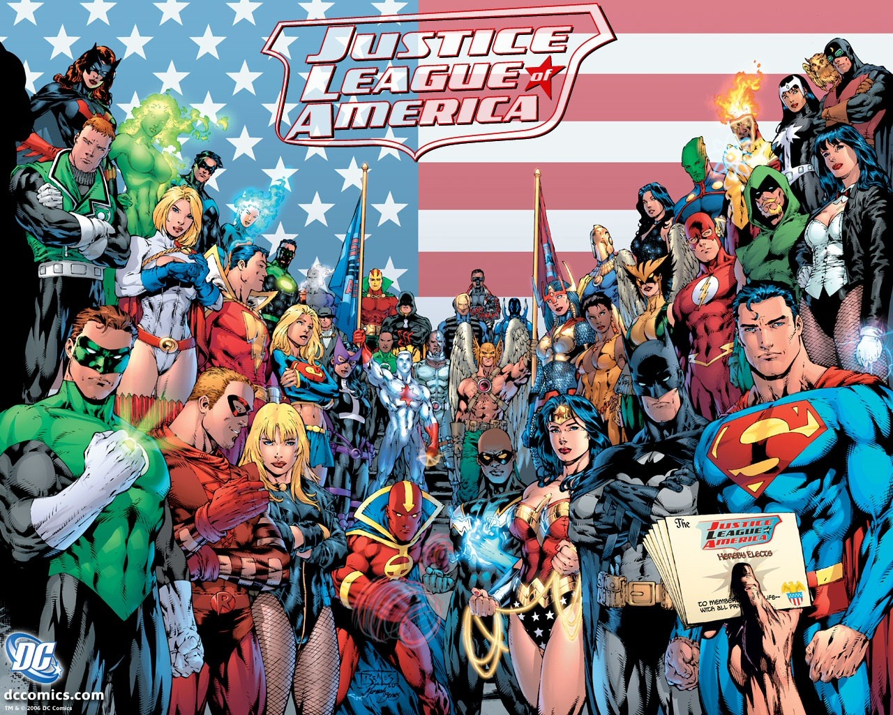 High Resolution Wallpaper | Justice League Of America 1280x1024 px