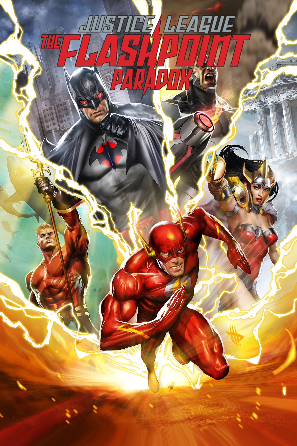 High Resolution Wallpaper | Justice League: The Flashpoint Paradox 1200x1800 px