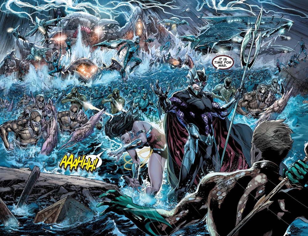 Justice League: Throne Of Atlantis #25