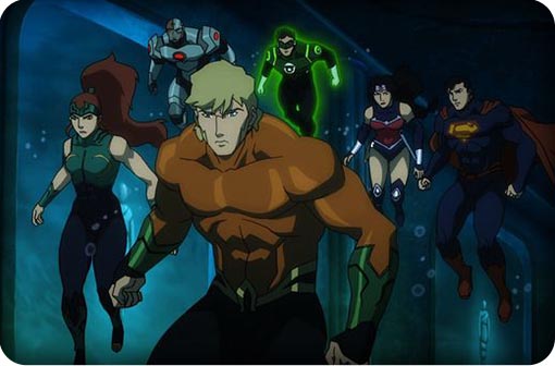 Nice Images Collection: Justice League: Throne Of Atlantis Desktop Wallpapers