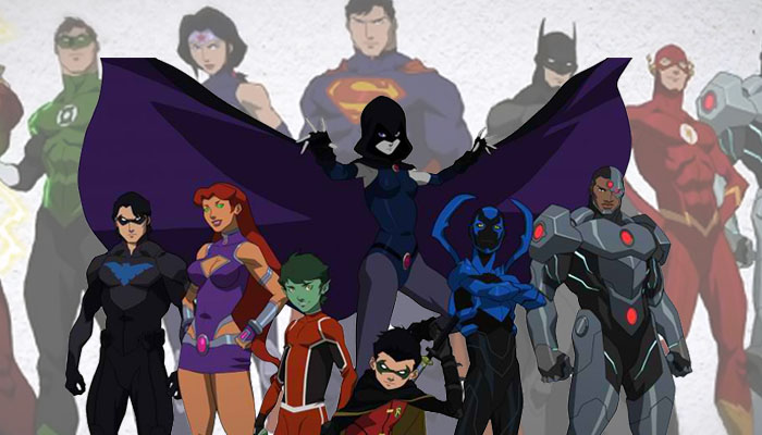 Justice League Vs. Teen Titans Backgrounds on Wallpapers Vista