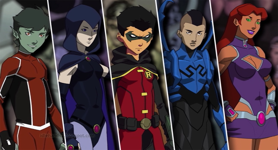 HQ Justice League Vs. Teen Titans Wallpapers | File 253.71Kb