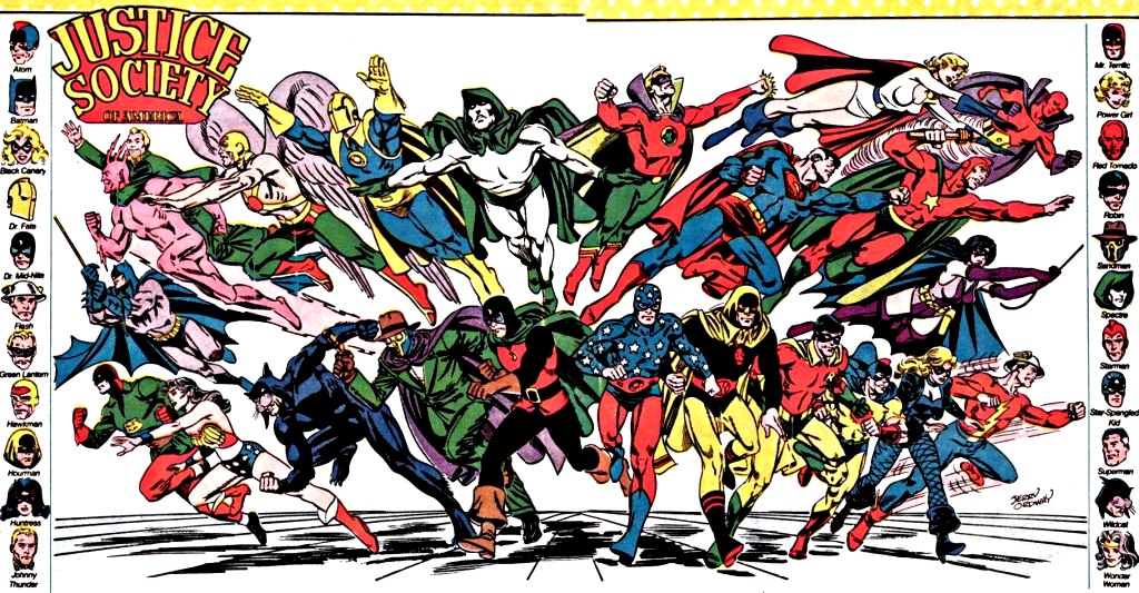 Images of Justice Society Of America | 1024x533