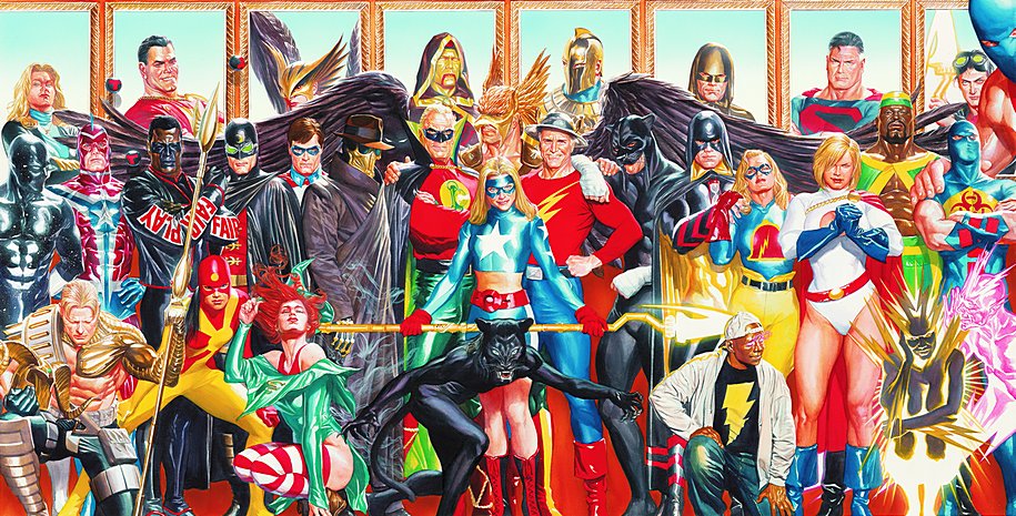 Justice Society Of America Backgrounds, Compatible - PC, Mobile, Gadgets| 915x465 px
