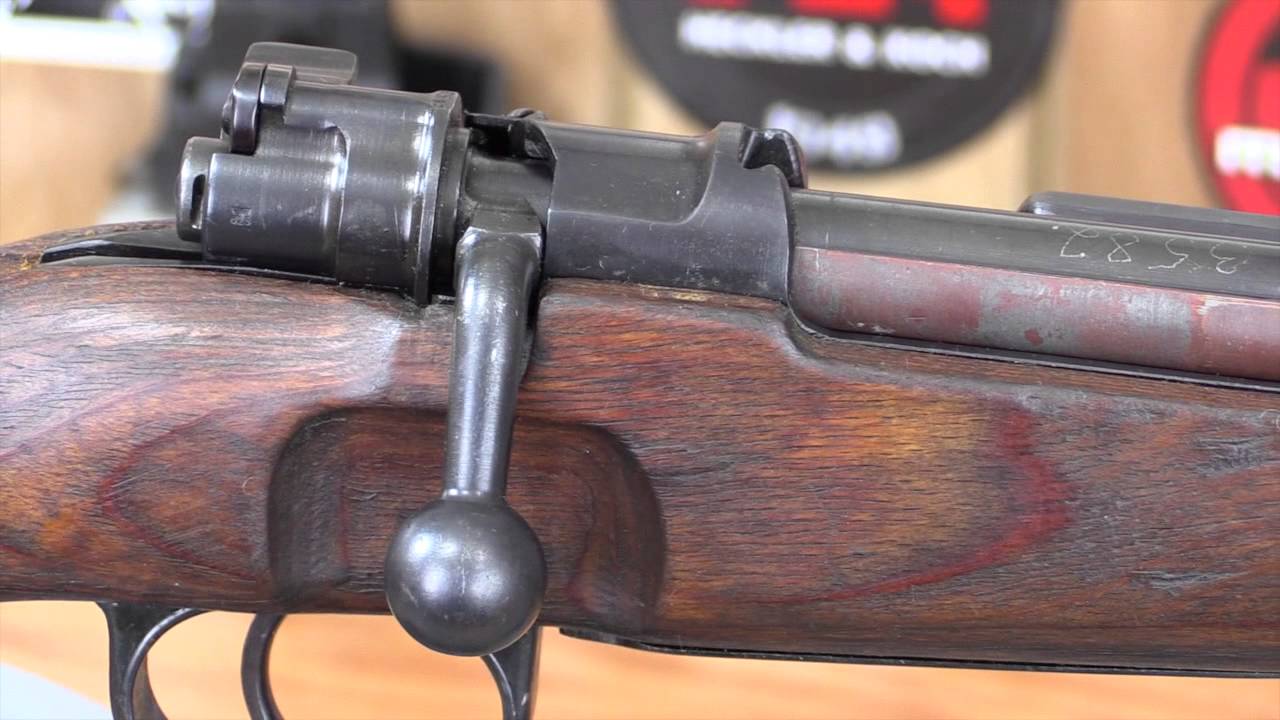 A Close Look at a Mauser K98 - World War II Bolt Action Rifle w/ Nazi Eagle...
