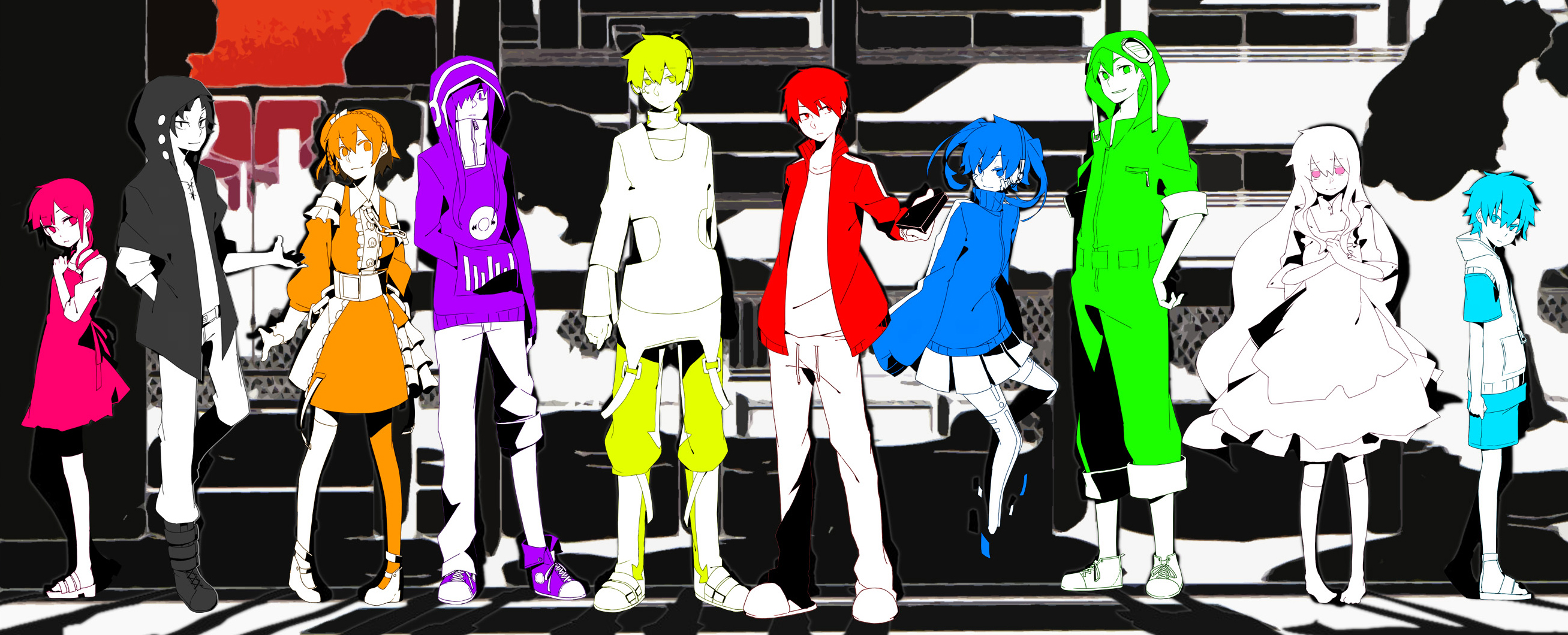 2615x1060 > Kagerou Project Wallpapers