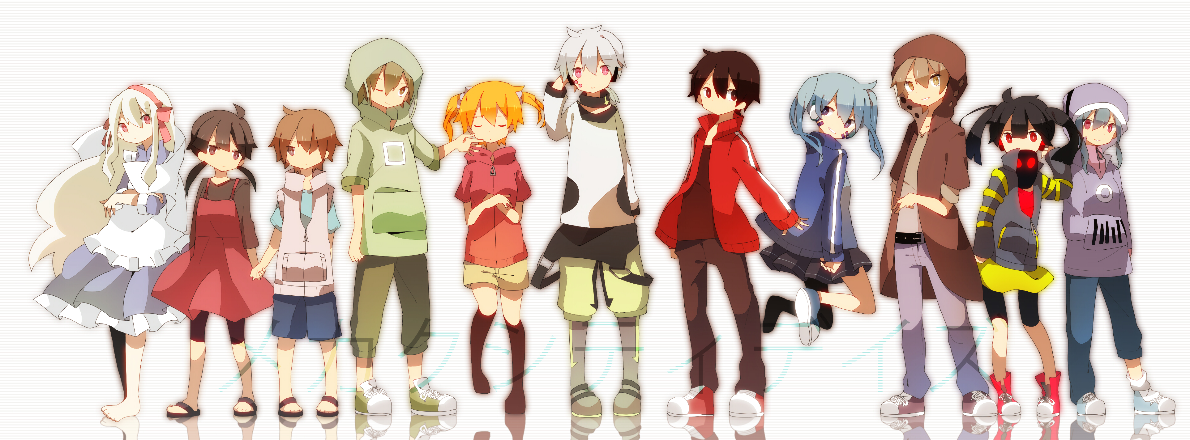 High Resolution Wallpaper | Kagerou Project 3848x1424 px
