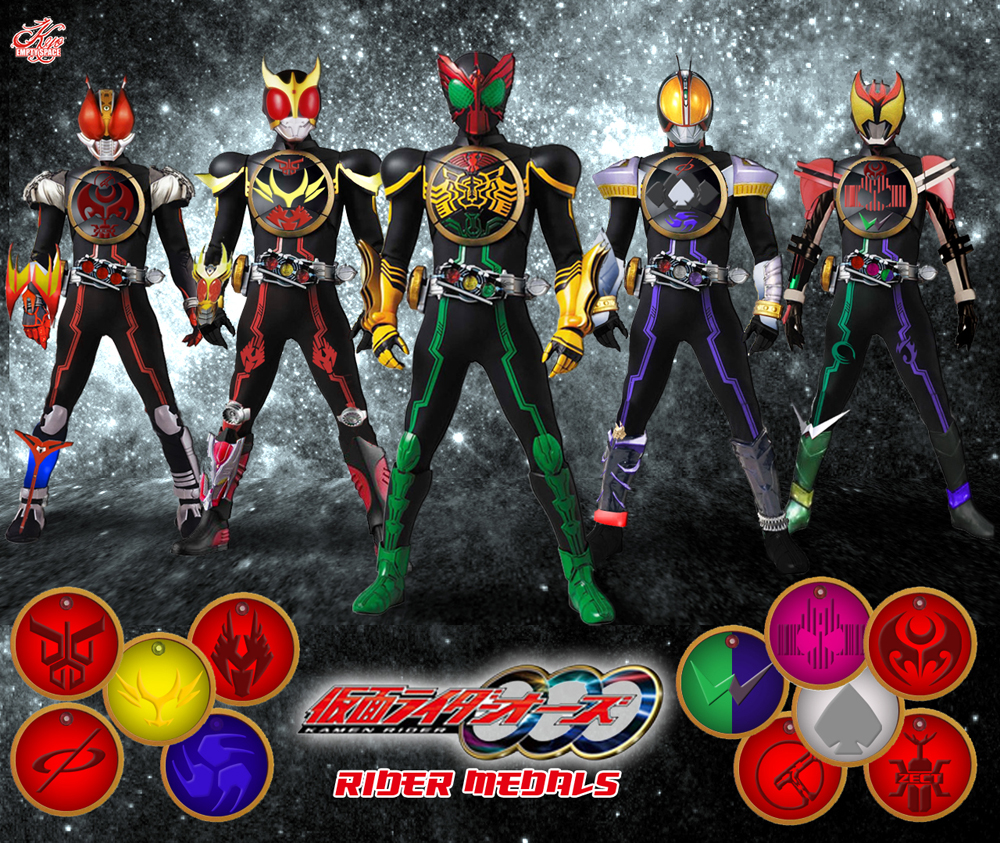 Images of Kamen Rider Ooo | 1000x843