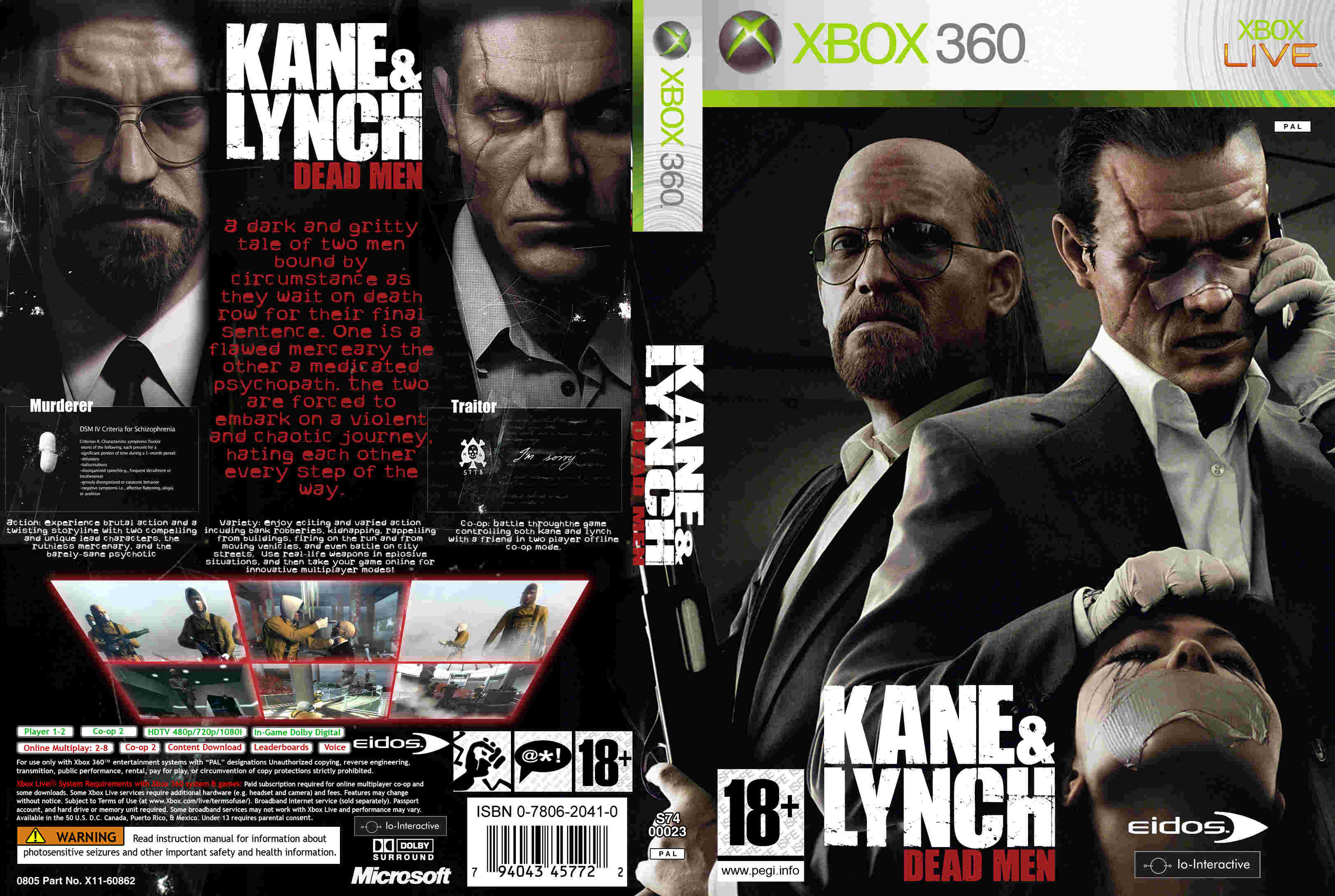 Nice Images Collection: Kane & Lynch: Dead Men Desktop Wallpapers