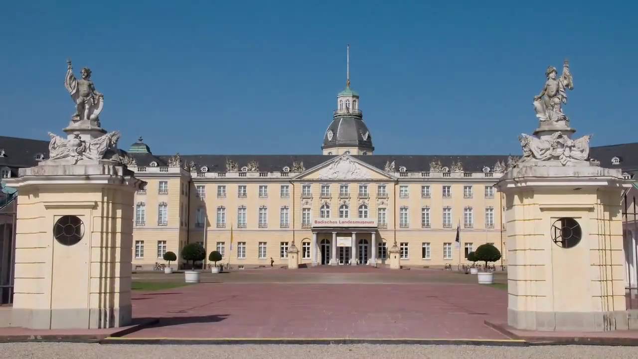 HD Quality Wallpaper | Collection: Man Made, 1280x720 Karlsruhe Palace