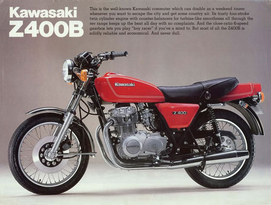 Kawasaki KZ400 #13