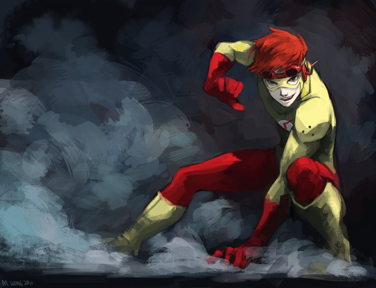 Nice Images Collection: Kid Flash Desktop Wallpapers