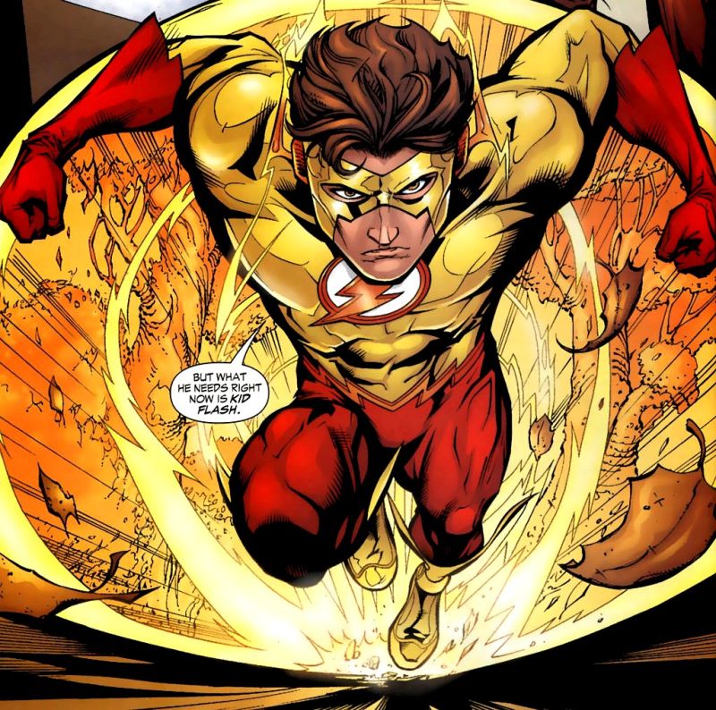 HD Quality Wallpaper | Collection: Comics, 800x794 Kid Flash