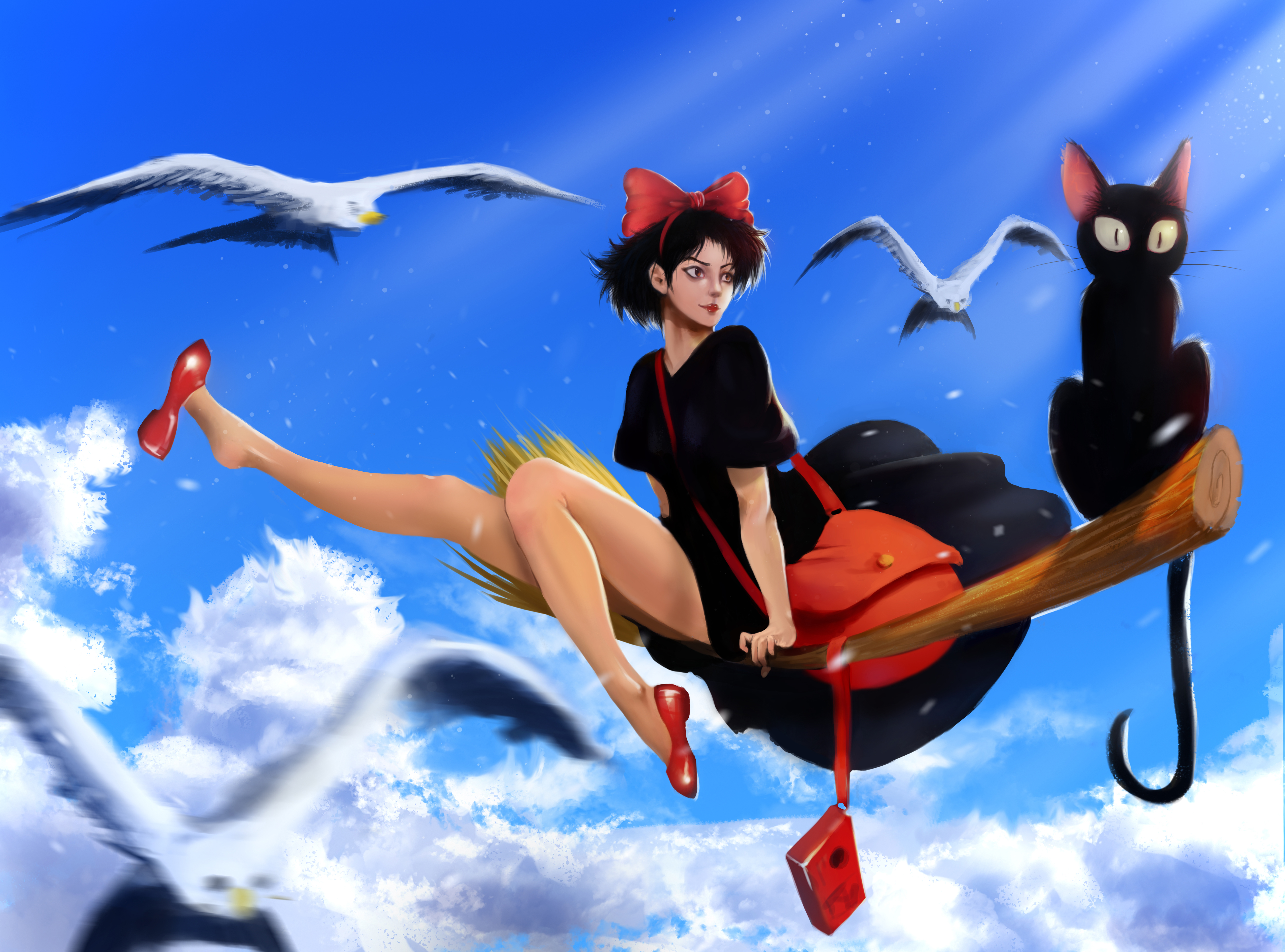 Nice wallpapers Kiki's Delivery Service 5000x3704px