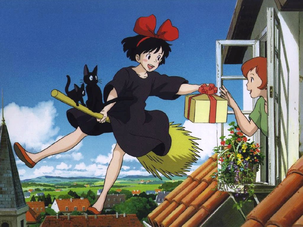 HD Quality Wallpaper | Collection: Movie, 1024x768 Kiki's Delivery Service