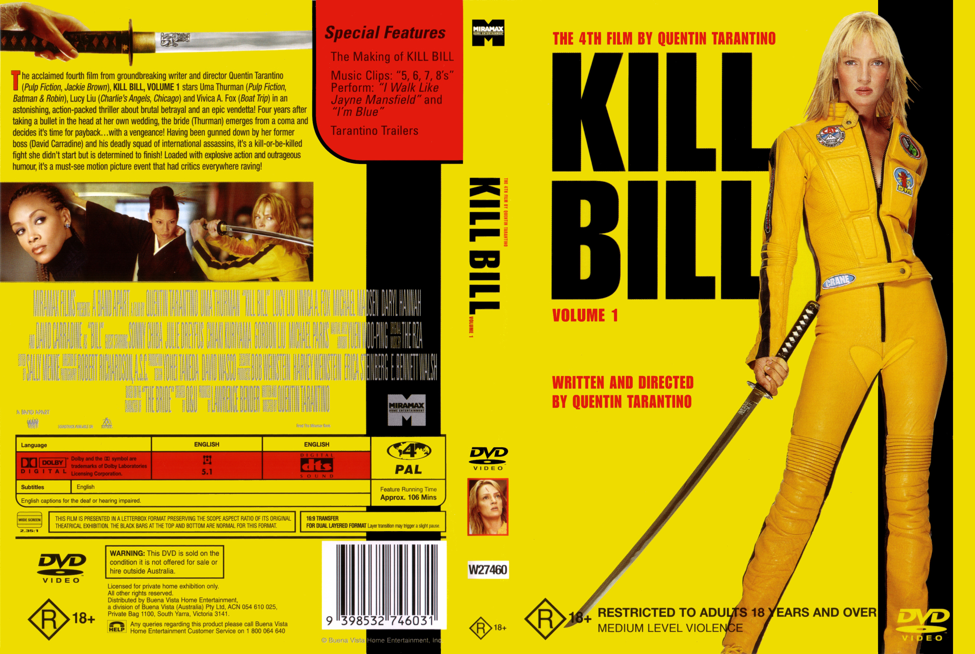 Kill Bill: Vol. 1 Backgrounds, Compatible - PC, Mobile, Gadgets| 3240x2175 px