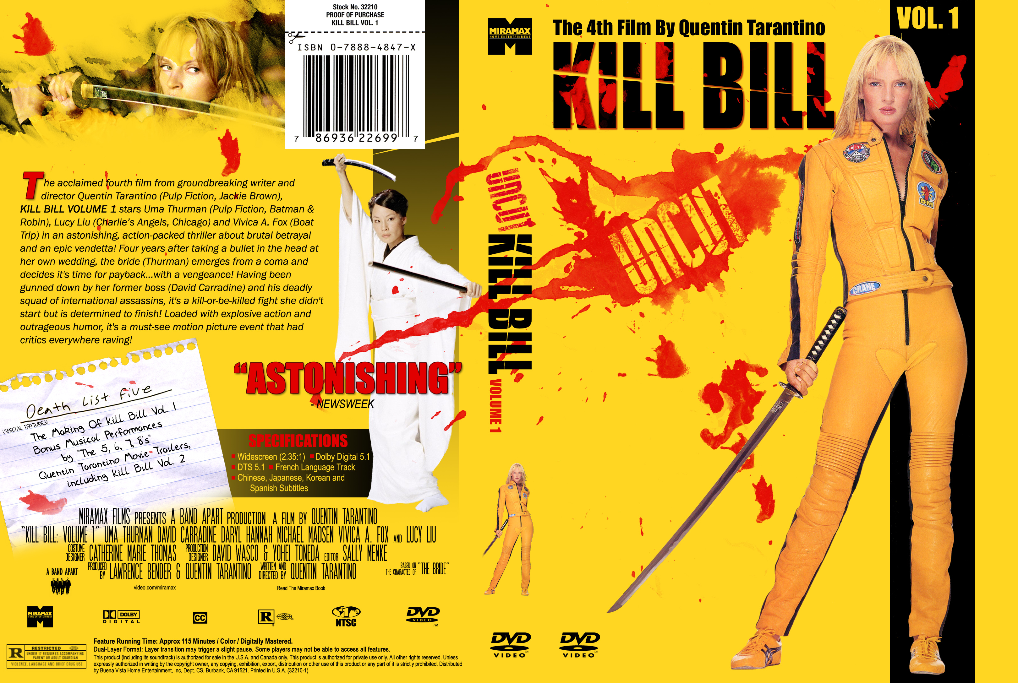 Nice wallpapers Kill Bill: Vol. 1 3240x2175px