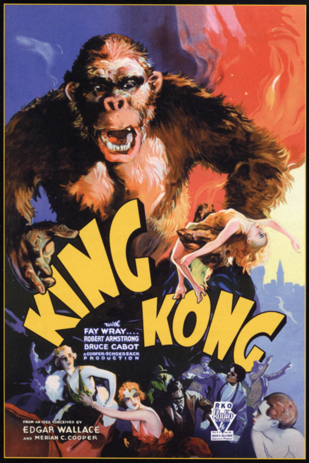 HD Quality Wallpaper | Collection: Movie, 1000x1500 King Kong (1933)