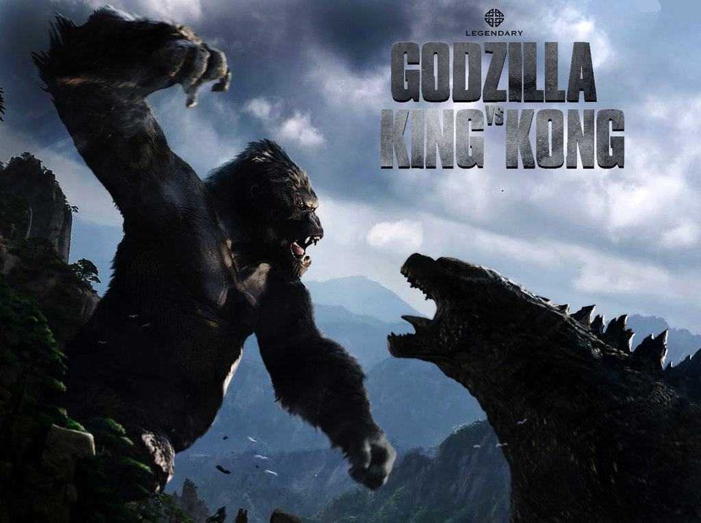 High Resolution Wallpaper | King Kong Vs. Godzilla  1024x764 px