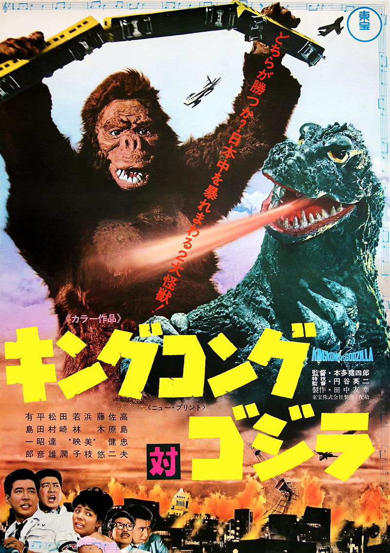 Nice wallpapers King Kong Vs. Godzilla  800x1133px