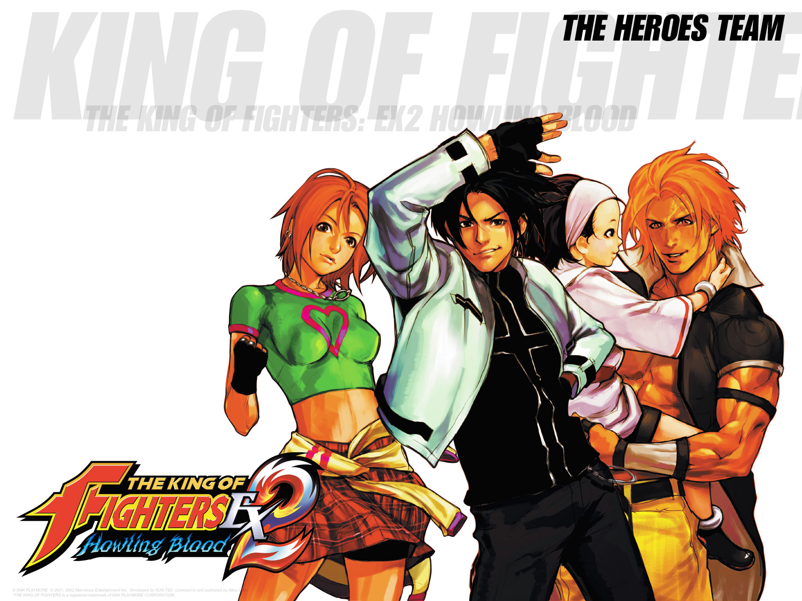 King Of Fighters EX 2: Howling Blood HD wallpapers, Desktop wallpaper - most viewed