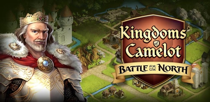 Nice wallpapers Kingdoms Of Camelot: Battle For The North 728x355px