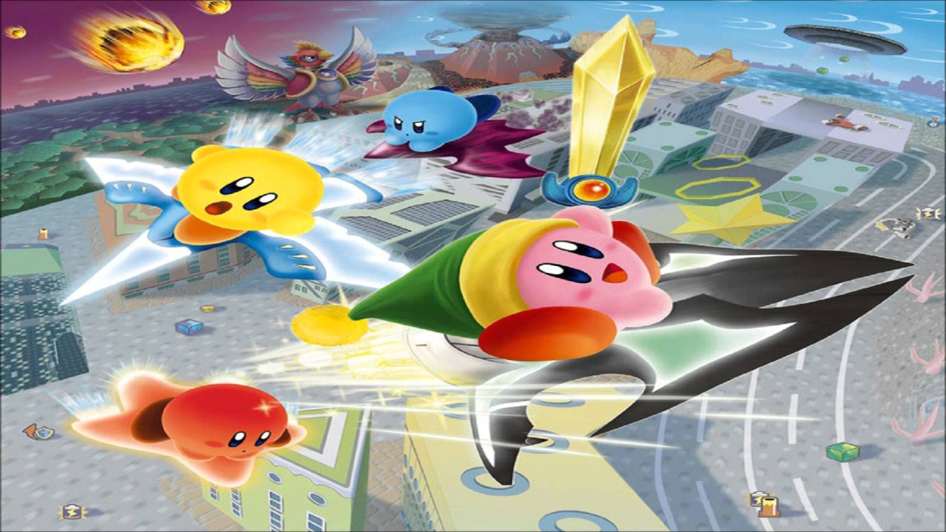 Kirby Air Ride Backgrounds, Compatible - PC, Mobile, Gadgets| 1920x1080 px