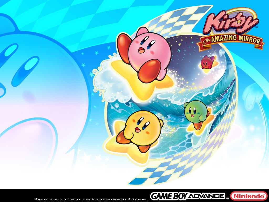 High Resolution Wallpaper | Kirby & The Amazing Mirror 1024x768 px