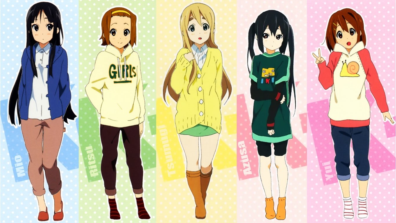 K-ON! Backgrounds, Compatible - PC, Mobile, Gadgets| 1366x768 px