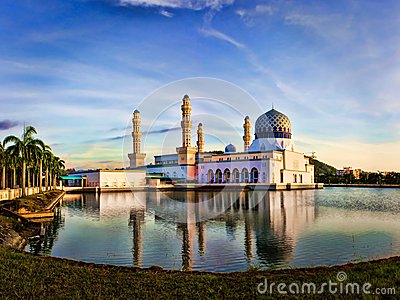 Kota Kinabalu City Mosque High Quality Background on Wallpapers Vista