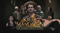 High Resolution Wallpaper | Kröd Mändoon And The Flaming Sword Of Fire 250x141 px
