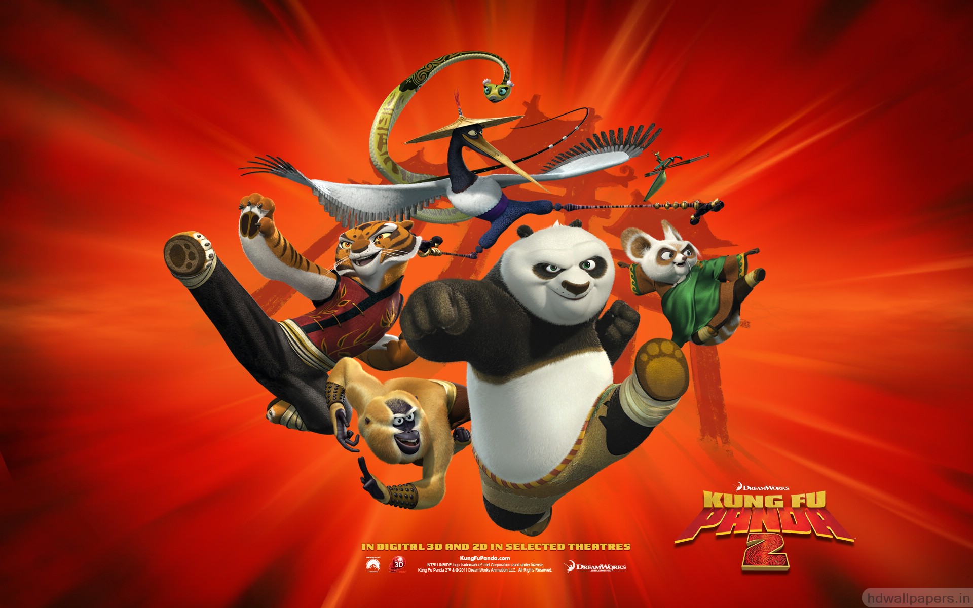 HQ Kung Fu Panda 2 Wallpapers | File 326.59Kb